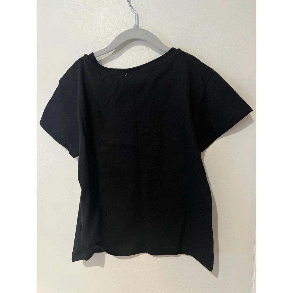 NWT Adidas Youth XS Black T-shirt The Brand‎ With The 3 Stripes